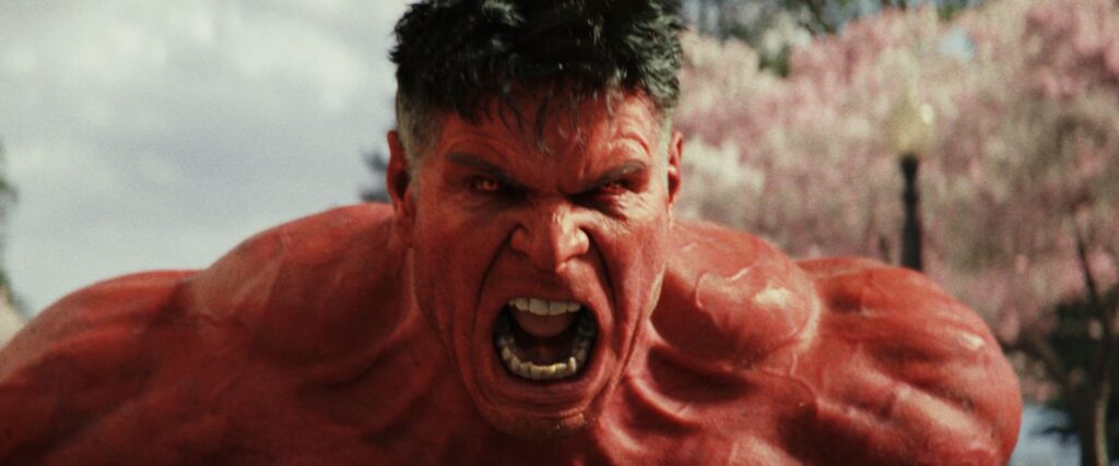 Red Hulk in Captain America: Brave New World.